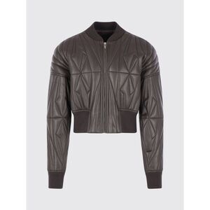 Moncler Coat Woman Brown